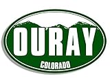 GHaynes Distributing Green Mountain Oval Ouray Colorado Sticker Decal (co rv Logo) 3 x 5 inch