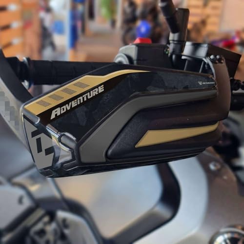 Autocollant Yamaha Tenere 700 contre les éraflures de protège-mains Frozen Titanium
