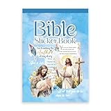 PRSTINCOL Bible Verse Stickers Book, 28 Pages 353 Pcs Religious Scripture Journaling Supplies for Women Water Bottles Journals