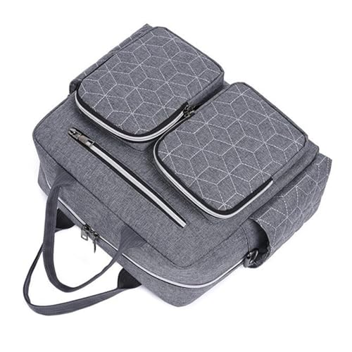 Generisch Mochila, bolso cambiador, bolso de pañales, bolso de viaje, mochila de viaje, mochila escolar, de maternidad de gran capacidad, bolsas unisex para mamás papás, gris, Siehe Beschreibung