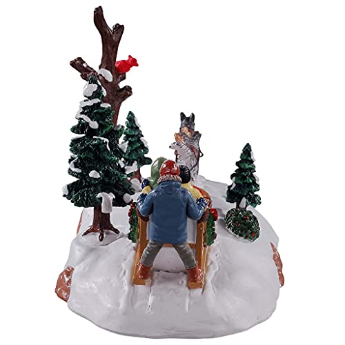 Lemax Dog Sledding Afternoon #13557 #TOP2