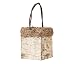 Lillian Rose Rustic Outdoor Wedding Birch Flower Basket, Multicolor
