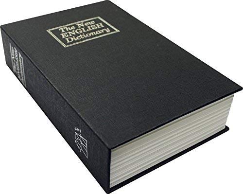 Image of Vajin Book locker Safe Dictionary Style Iron Locker Jewellery Box, Great for Storing Money, Locker Vault Box, Secret Book Safe with 2 Keys for Office & Home