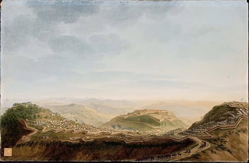 Affiches et gravures de Giuseppe Pietro Bagetti - Impression sur toile moderne de 60x90cm