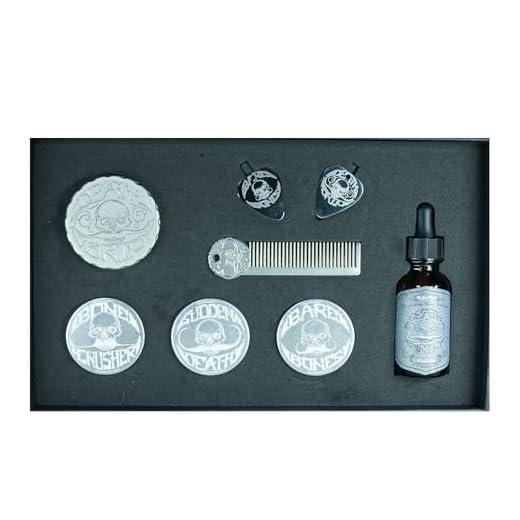 Death Grip Platinum Mustache Wax Kit