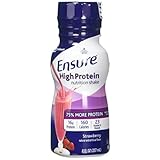 Ensure High Protein Nutrition Shake, Strawberry, 6 Count