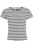  KHUJO Damen T-Shirts Yaffa Schwarz/Weis S