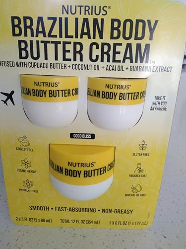 Brazilian body butter cream