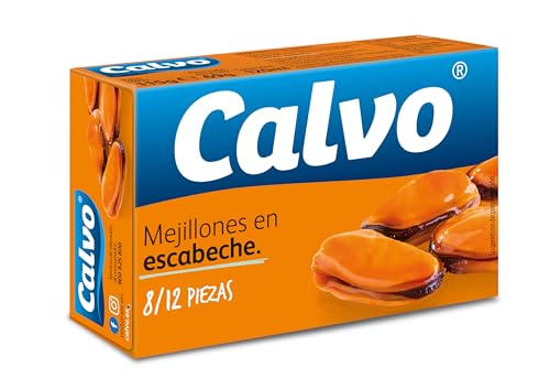 Calvo Mejillones en Escabeche 8/12 115g DOP