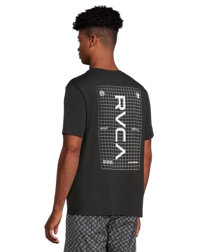 RVCA Men's Brand Grid Short Sleeve3