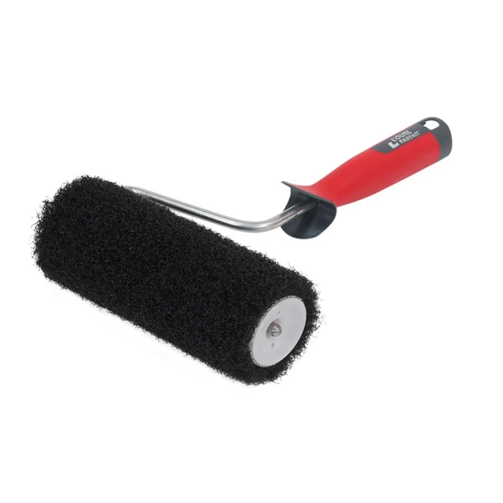 L’OUTIL PARFAIT Spachtel Roller Rollspachtel Beschichtungsroller für Spachtelmasse 25cm inkl. Bügel 2K