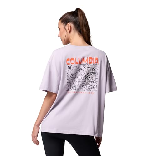 Columbia Women's Rolling Bend Graphic Oversized Tee2
