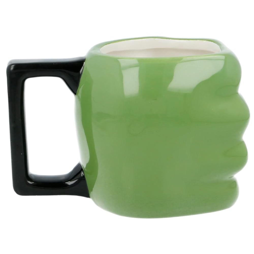 Hulk Marvel Avengers Keramik Tasse 3D Mug Muster Tasse 430ml dreidimensionale Figur Kinder Frühstücksschale zum Sammeln