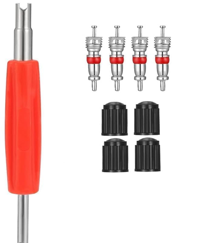 Ventileinsatzentferner, Rot Einzelkopf Ventilausdreher, Auto