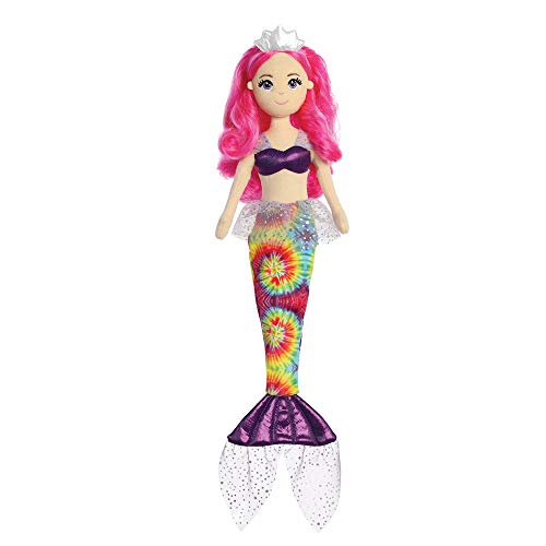 Peluche Rose Tie Dye Sea Sparkles Melody 45cm