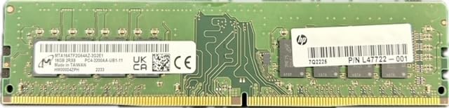 L47722-001-16GB DDR4 3200MHz PC4-25600 1.2V 2Rx8 288-Pin