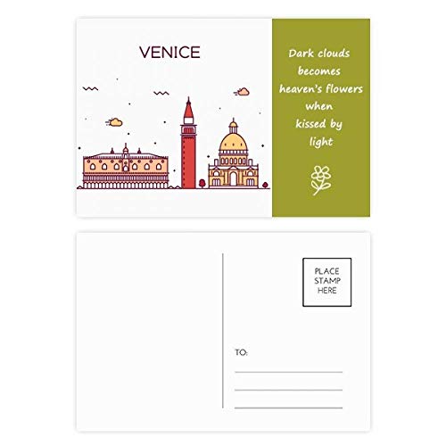 Carte postale Merci Venise Italie à offrir à vos proches amateurs d'art
