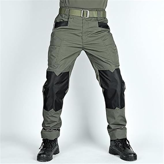 Lespartan Lightweight Quick-Drying Tactical Pants, Quick-Drying Water Resistant Ripstop Cargo Pants, 10-Pocket2