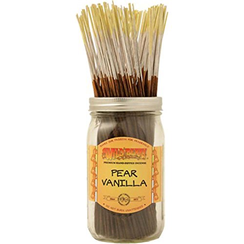1 X Pear Vanilla - 100 Wildberry Incense Sticks