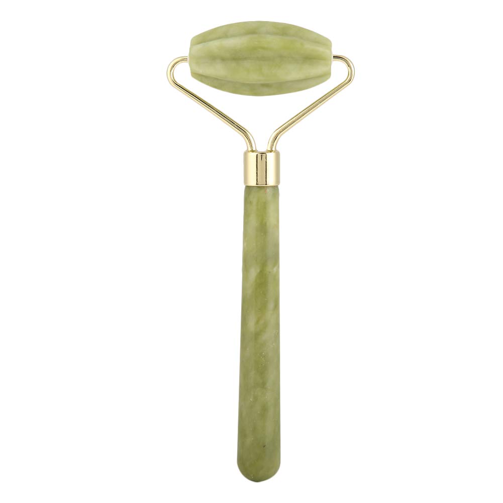 Ensemble Rouleau De Jade Et Gua Sha, Rouleau D'instruments De Beauté, Outil De Massage du Visage, Outil Guasha Pour les Yeux, le Cou, le Corps, les Soins de la Peau, la Relaxation Musculaire