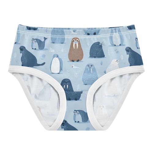 Wusikd Animals Girls' Underwear Cotton Girls Briefs Soft Toddler Underwear 2T