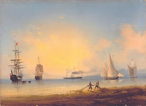 Affiche de Arts Ivan Aivazovsky Toile Décoration du Salon Ambiance Marine