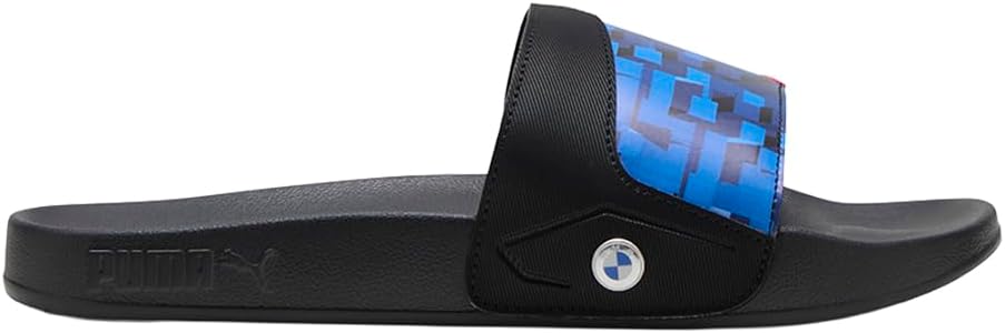 Mens Bmw M Motorsport Leadcat 2.0 Graphic Slides Casual Sandals Casual - White