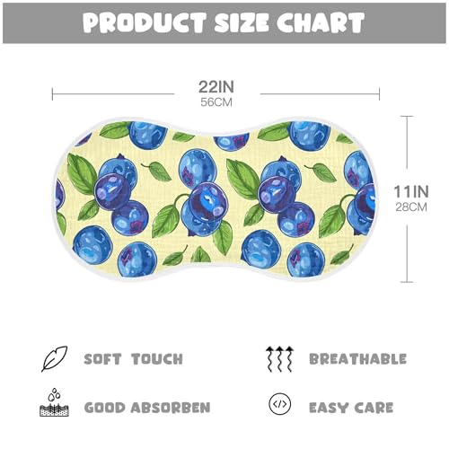 xigua Colored Flowers Baby Burp Cloths for Newborn Boys and Girls 4 Pack, Soft & Absorbent Cotton Baby Burp Cloth, Baby Washcloths, Newborn Towel, Burp Rags4