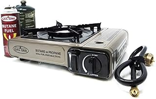 Gas ONE Propane or Butane Stove GS-3400P Dual Fuel Portable Camping and Backpacking