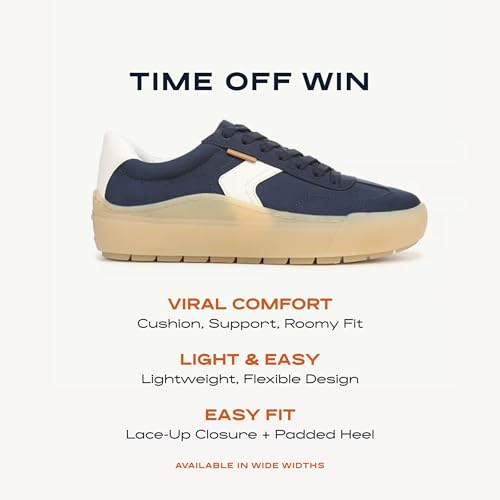 Image of Dr. Scholl's Shoes Women's Time Off Win Sneaker, Retro Sneakers for Women
