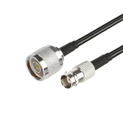 RG58 �P�[�u�� N �I�X - BNC �I�X ���X �A�_�v�^ WI/*FI an*/�A���e�i 50 �I�[�� R*/F �����s�O�e�[�� �P�[�u��(NM-BNCF-RG58,5m)