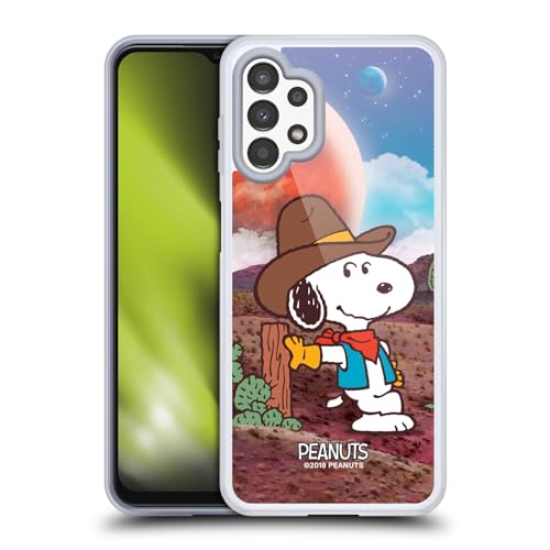 Funda de Gel Peanuts Snoopy Space Cowboy para Samsung Galaxy A13