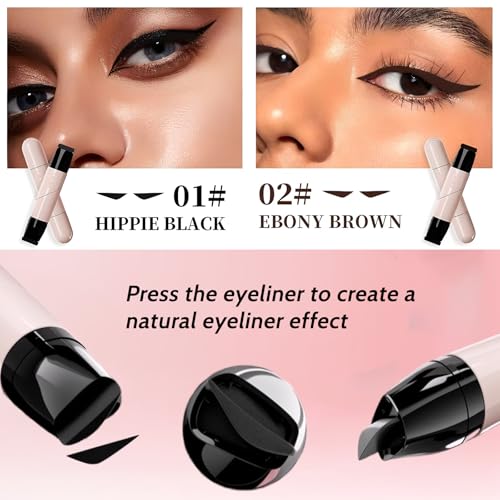Eyeliner Stamp Rotatorio para Ojos con Sello y Lápiz miniatura 6