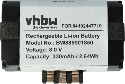 Batería de iones de litio MXJFYY para BMW X1 F48 25iX (HT11/B48), 25dX (HU51/B47), Batería para unidad de control telemático del vehículo 84102447710, 2447710-01, 9361678-03, 84109361678, 330 mAh, 8 V