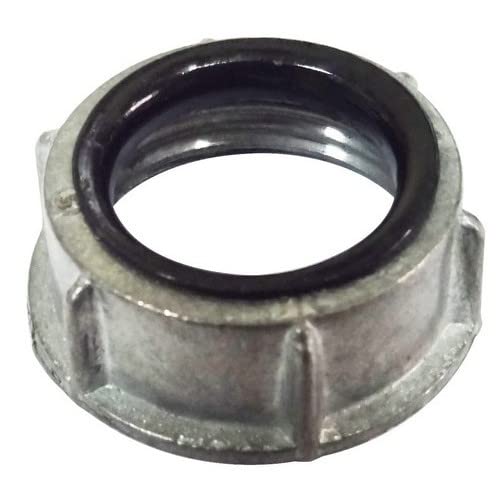Morris 14546 Insulated Throat Conduit Bushing, Zinc Die Cast, 2-1/2