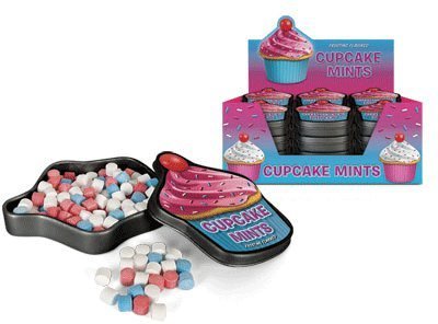 Cupcake Flavored Mints (Quantity=3 Tins)
