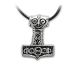 316L Edelstahl Anhänger keltischer Thors Hammer Edelstahl Schmuck etNox Thorhammer Wikinger