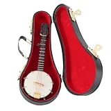 Tnfeeon Banjo Strings Authentic Mini Replica Handgefertigt von Basswood Wood mit...