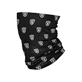 FOCO Las Vegas Raiders NFL Mini Print Logo Gaiter Scarf