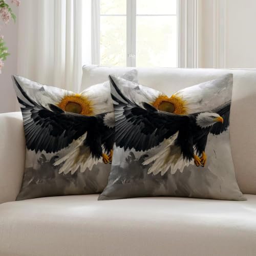 Housse de coussin imperméable 55x55 cm lot de 2 avec fermeture éclair invisible - 3