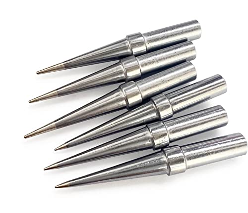 Image of ET Soldering tips Replacement Weller Soldering tip for Weller WESD51 WES51 WE1010 PES51 WEP70 ETO ETS 6pcs pack