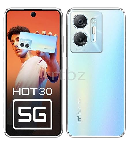 Image of Soft Silicone TPU Back Cover Compatible with Infinix Hot 30 5G