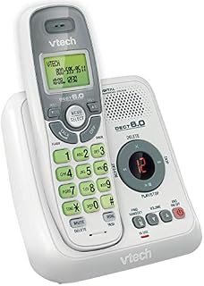 VTech CS6124 DECT 6.0 Cordless Phone with Answering System and Caller ID/Call Waiting