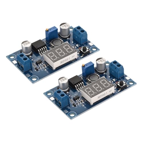 Image of sourcing map DC-DC Buck Converter Voltage Regulator Adjustable Buck Module LM 2596 with LED Display Voltmeter 4-40V to 1.25-37V 3A 2 Pcs