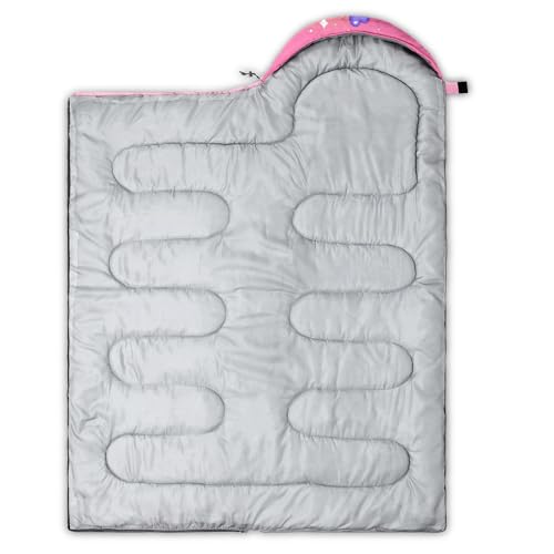 HOSIMA Bolsas de Dormir para Adultos Tema Náutico con Diseño Floral y Ancla, para Camping y Senderismo en Climas Fríos y Cálidos miniatura 2