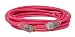 Coleman Cable 2577SW000A 25-Foot 12/3 Neon Outdoor Extension Cord, Made in the USA, Water Resistant Vinyl Jacket, Reinforced Blades, Clear Molded Plug With Power Indicated Light, Fluorescent Pink,