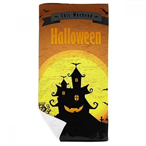Serviette de bain Halloween originale à offrir pour une décoration de fête réussie