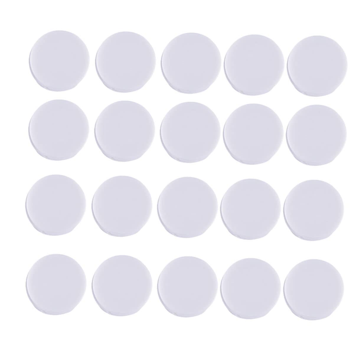 PLAFOPE 100Pcs Rattle Ring Boxes for Plush Dolls Built in Accessories Lightweight Rattle Noise Maker Insert for Sensory Play and Replacement