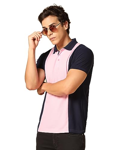 Image of INKKR Men's Solid Regular Fit T-Shirt (A10-POLO-FACTORY-SKY-XXL A10-03