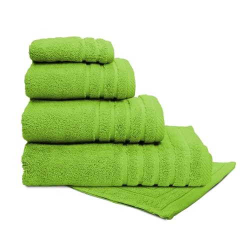 Miniatura 2 de Sedalinne - Toalla De Baño Lisa - Formato Sábana 100x150cm - 100 Algodón Peinado - Altamente Absorbente - Gramaje 500 Gr - Secado Rápido Y Tacto Suave - Color Pistacho